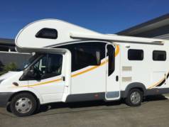 2013, 6 Berth, 7m Long
								<br>3 element gas stove top and oven
								<br>Satellite television 
								<br>cycle carrier and tow bar
								<br>mileage 23501 miles / 37821 km